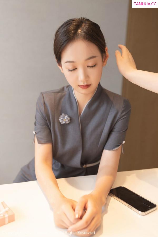 唐安琪  唐安琪的催眠主题 干练典雅的职业装第20张图片